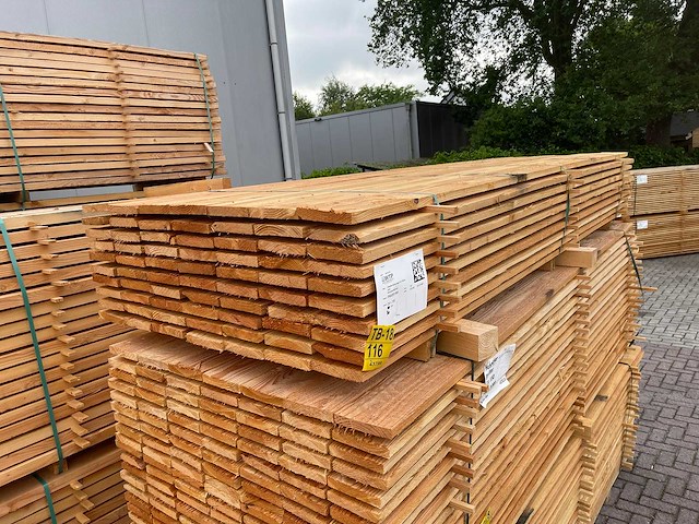 Douglas planken fijnbezaagd 3000x150x24mm (70x) - afbeelding 4 van  4