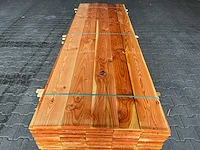 Douglas planken fijnbezaagd 3000x200x18mm (60x)