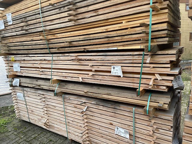 Douglas planken fijnbezaagd 3000x200x22mm (65x) - afbeelding 4 van  4