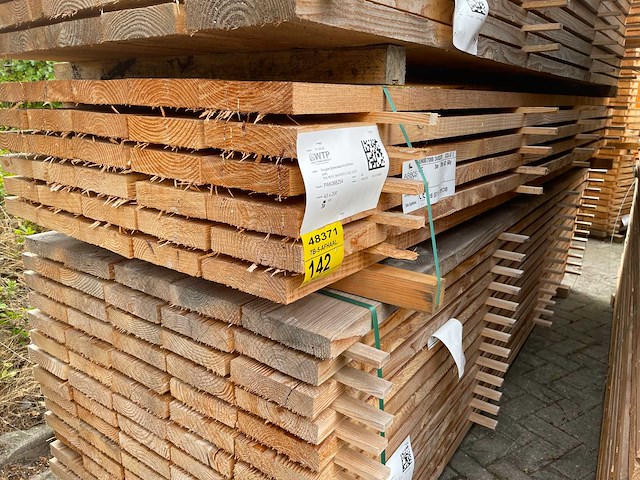 Douglas planken fijnbezaagd 3000x200x43mm (30x) - afbeelding 4 van  4
