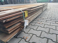 Douglas planken fijnbezaagd 4000x150x18mm (61x) - afbeelding 2 van  3