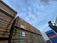 Douglas planken fijnbezaagd 4000x150x25mm (84x) - afbeelding 4 van  4