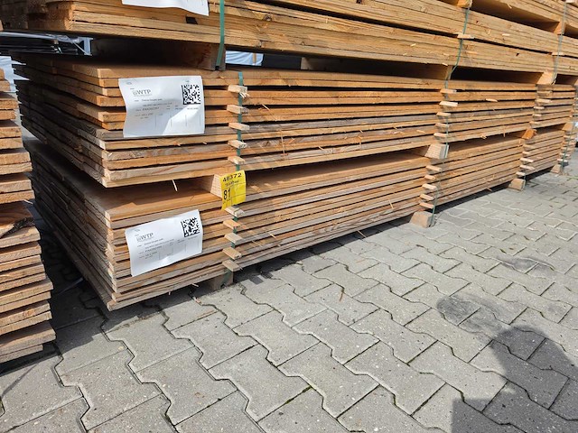 Douglas planken fijnbezaagd 4000x200x18mm (120x) - afbeelding 4 van  4