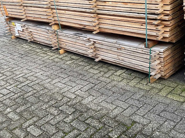 Douglas planken fijnbezaagd 4000x200x22mm (65x) - afbeelding 4 van  4