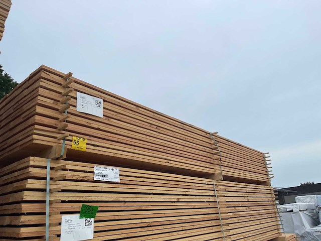 Douglas planken fijnbezaagd 4000x200x22mm (85x) - afbeelding 4 van  4