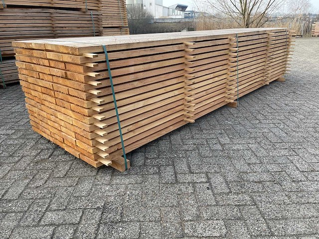 Douglas planken fijnbezaagd 4000x200x38mm (35x) - afbeelding 2 van  4