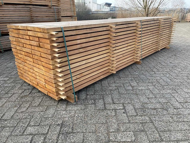 Douglas planken fijnbezaagd 4000x200x38mm (40x) - afbeelding 2 van  4