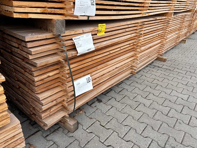 Douglas planken fijnbezaagd 5000x150x24mm (140x) - afbeelding 3 van  3