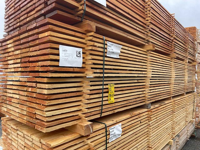 Douglas planken fijnbezaagd 5000x150x24mm (70x) - afbeelding 4 van  4
