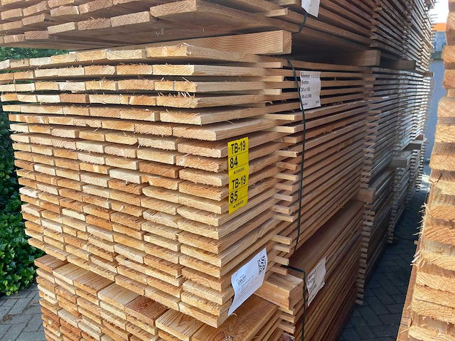Douglas planken fijnbezaagd 5000x150x24mm (70x) - afbeelding 4 van  4