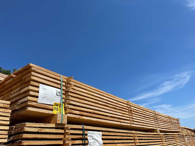 Douglas planken fijnbezaagd 5000x150x24mm (70x) - afbeelding 4 van  4