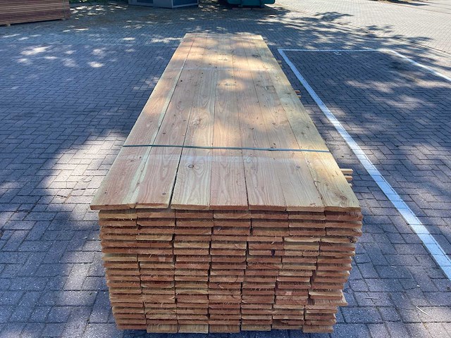 Douglas planken fijnbezaagd 5000x150x24mm (70x) - afbeelding 1 van  3