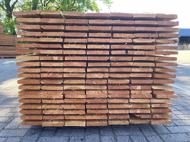 Douglas planken fijnbezaagd 5000x150x24mm (70x) - afbeelding 2 van  3