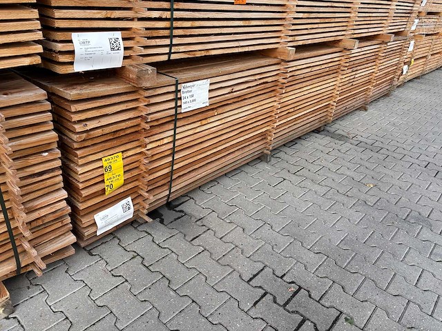 Douglas planken fijnbezaagd 5000x150x24mm (70x) - afbeelding 4 van  4