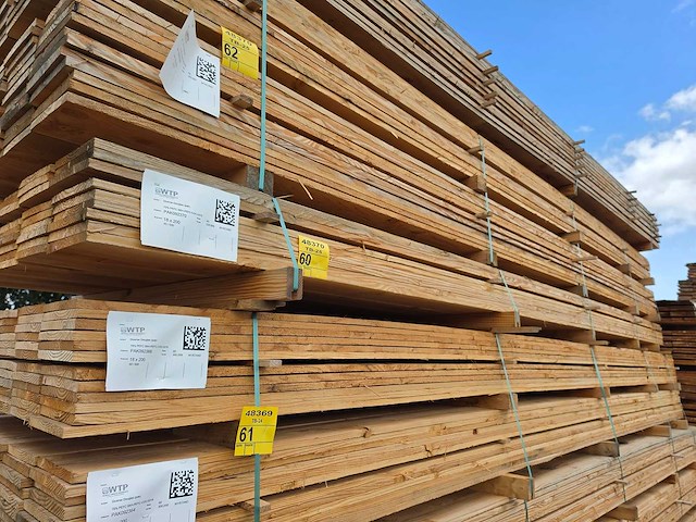 Douglas planken fijnbezaagd 5000x200x18mm (45x) - afbeelding 4 van  4