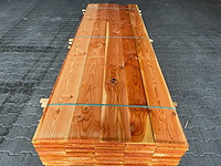 Douglas planken fijnbezaagd 5000x200x18mm (60x) - afbeelding 1 van  4