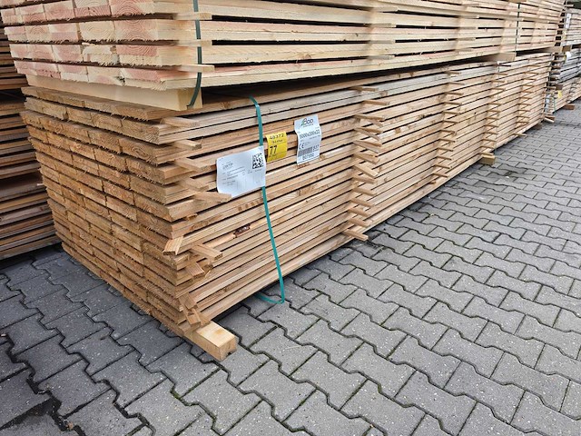 Douglas planken fijnbezaagd 5000x200x22mm (135x) - afbeelding 4 van  4