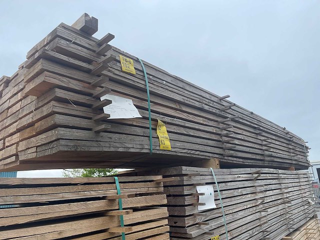 Douglas planken fijnbezaagd 5000x200x22mm (54x) - afbeelding 4 van  4