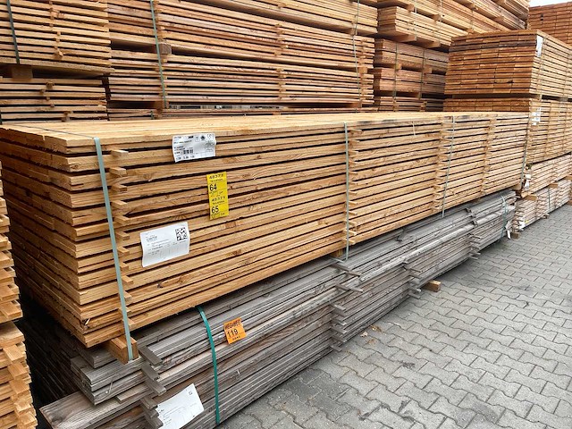 Douglas planken fijnbezaagd 5000x200x22mm (60x) - afbeelding 4 van  4
