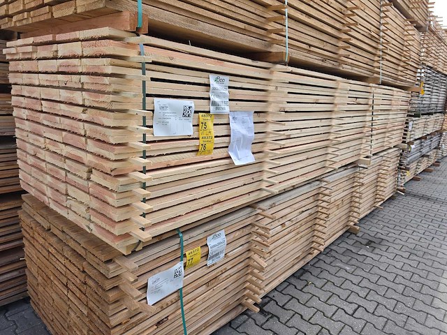 Douglas planken fijnbezaagd 5000x200x22mm (65x) - afbeelding 4 van  4
