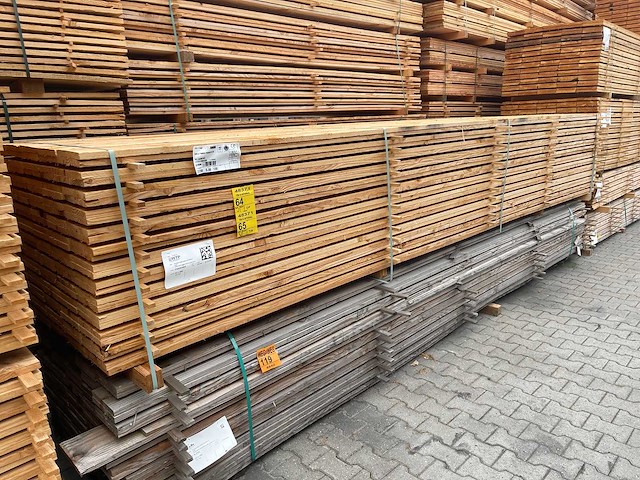 Douglas planken fijnbezaagd 5000x200x22mm (70x) - afbeelding 4 van  4