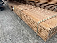 Douglas planken geschaafd 3000x138x24mm (112x) - afbeelding 2 van  3