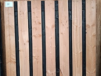 Douglas plankenscherm, fijnbezaagde planken - afbeelding 1 van  3