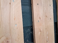 Douglas plankenscherm, fijnbezaagde planken - afbeelding 2 van  3