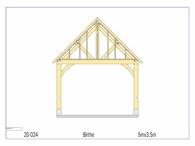 Douglas poolhouse 3,50 x 5,00 - afbeelding 9 van  13