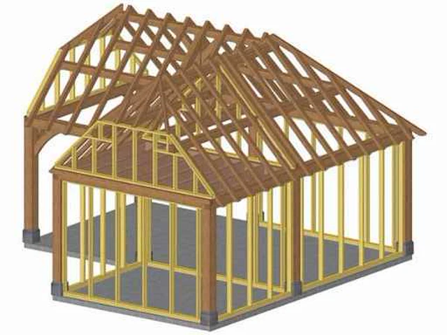 Douglas poolhouse 6x6 - afbeelding 10 van  17