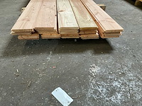 Douglas rabat 16x144x4000/5000 mm (65x) - afbeelding 2 van  3