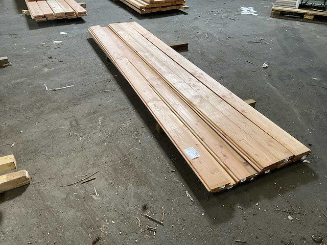 Douglas rabat 18x145x3000 mm (14x) - afbeelding 1 van  4