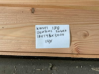 Douglas rabat 18x145x3000 mm (14x) - afbeelding 4 van  4