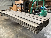 Douglas rabat halfhout antraciet - 500x18x1,8 cm (64x)