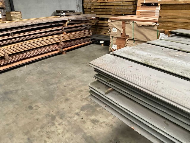 Douglas rabat halfhout antraciet - 500x18x1,8 cm (64x) - afbeelding 5 van  9