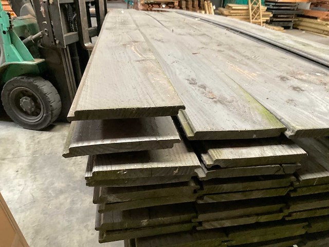 Douglas rabat halfhout antraciet - 500x18x1,8 cm (64x) - afbeelding 9 van  9