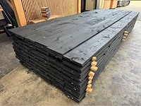 Douglas rechtkantige plank geschaafd en gespoten - 300 cm (102x) - afbeelding 4 van  4