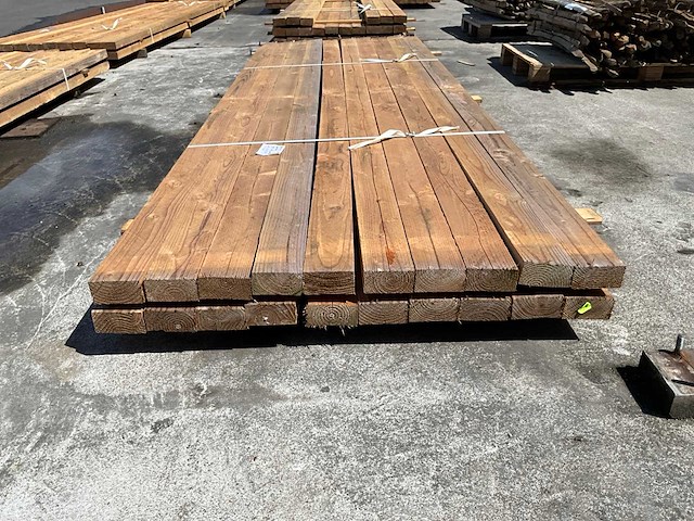 Douglas regel fijn bezaagd 3010x100x50 mm (20x) - afbeelding 2 van  3