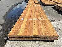 Douglas regel fijn bezaagd 4000x100x50 mm (20x) - afbeelding 2 van  3
