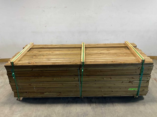 Douglas regel geschaafd 300x4,5x4,5 cm (150x) - afbeelding 2 van  3