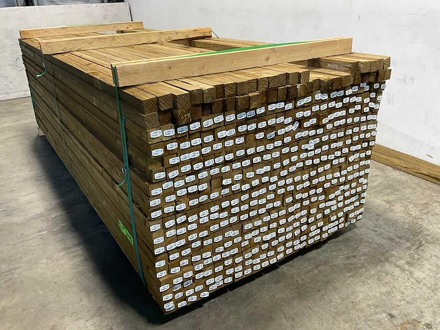 Douglas regel geschaafd 300x4,5x4,5 cm (150x) - afbeelding 5 van  8