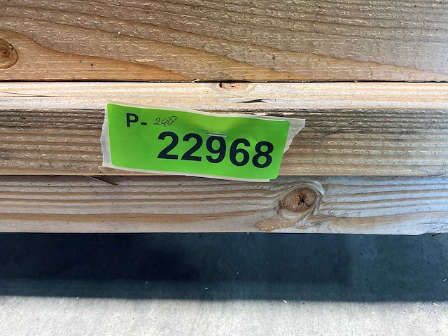 Douglas regel geschaafd 400x9,5x4,5 cm (29x) - afbeelding 7 van  7