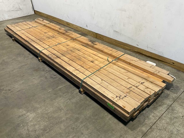 Douglas regel geschaafd 400x9,5x4,5 cm (29x) - afbeelding 2 van  3
