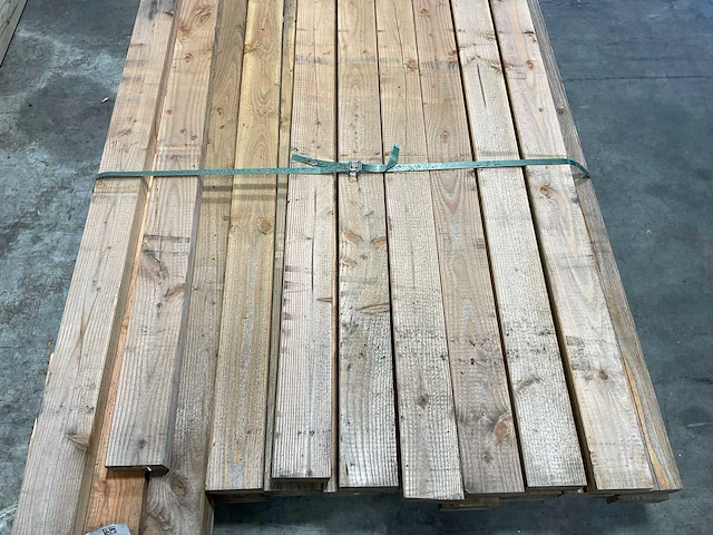 Douglas regel geschaafd 400x9,5x4,5 cm (29x) - afbeelding 4 van  7