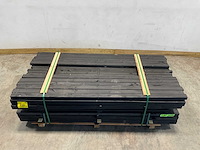 Douglas regel geschaafd zwart 215x7x4,5 cm (110x)