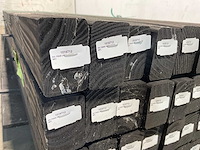 Douglas regel geschaafd zwart 278,5x7x4,5 cm (96x) - afbeelding 3 van  5