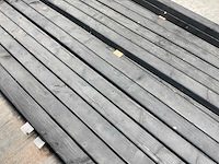 Douglas regel geschaafd zwart 371x7x4,5 cm (40x) - afbeelding 4 van  7