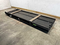 Douglas regel geschaafd zwart 371x7x4,5 cm (45x) - afbeelding 1 van  6