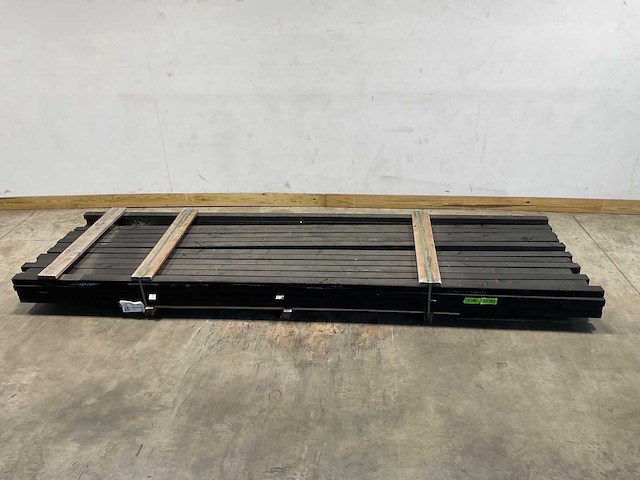 Douglas regel geschaafd zwart 371x7x4,5 cm (45x) - afbeelding 3 van  6