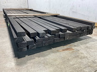 Douglas regel geschaafd zwart 371x7x4,5 cm (45x) - afbeelding 5 van  6